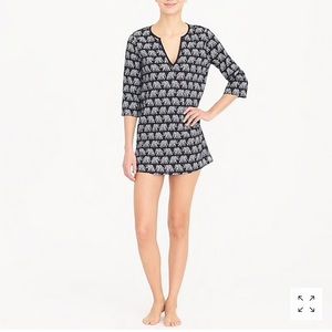 Jcrew elephant swim cover up